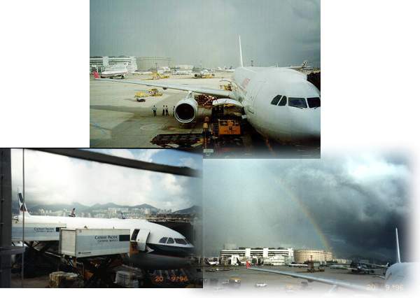 At the airport