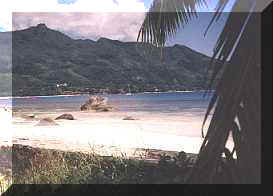 Image of a view towards Bel Ombre