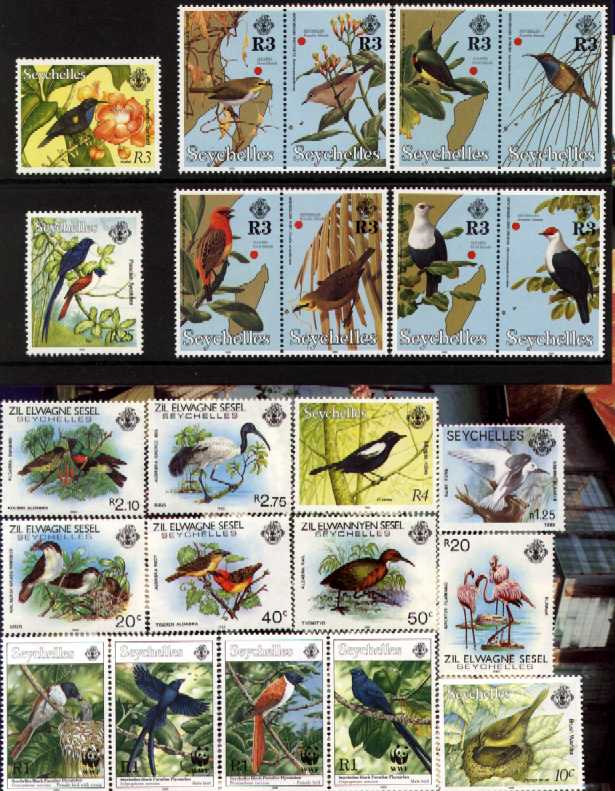 Bird Stamps