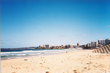 Right view of Cronulla Beach
