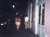 Jen and Farris walking in New Orleans