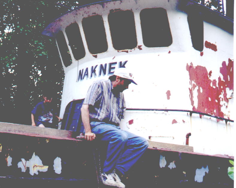 Resting w/ Jacob on the Naknek