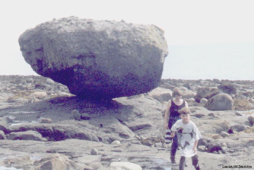 Balancing Rock with tide out