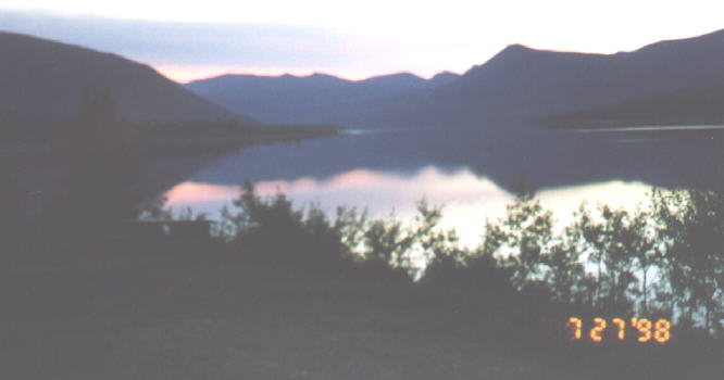 Sunset at Suprise Atlin