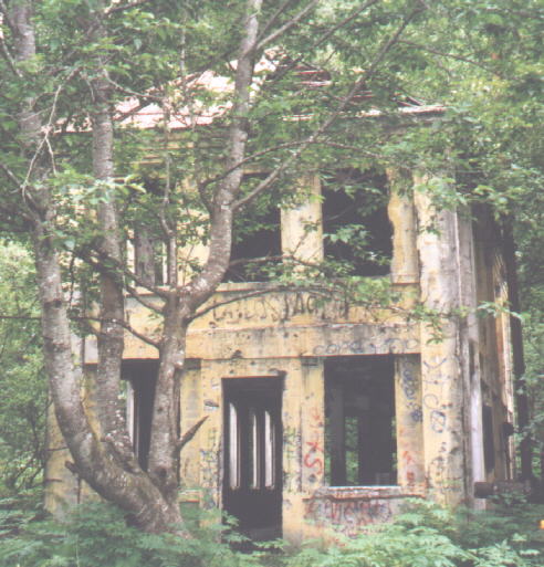 Remaining building from Treadwell Mine 