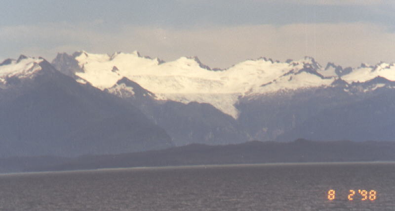  Mountain views during Petersburg ferry ride