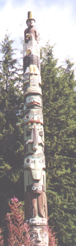 Totem Pole at Totem bight park