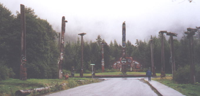Entrance to Saxman Indian Village