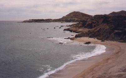 Beach between Cabo San Lucas & San Jose del Cabo 