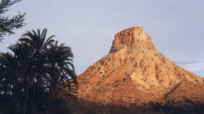 Rock outside of San Isidro 