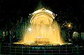 Fuente en el Parque Central de Huehue