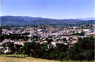 Vista de Huehue desde la zona 7