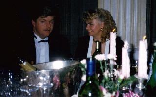 at the ball