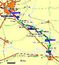 Clicca x ingrandire il percorso