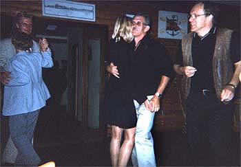 Kristina and Klejts dancing