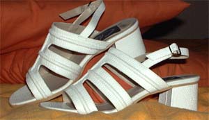 The shoes that will walk me down the aisle