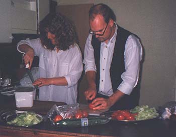 Work in the kitchen