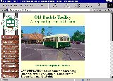 Heritage trolley in Pueblo USA