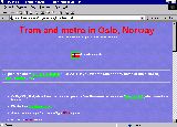 Tram Oslo Norge
