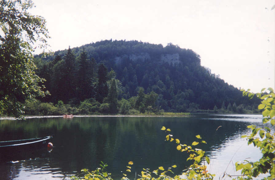 Lac de Bonlieu en ete