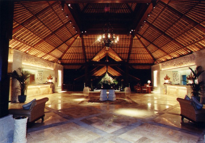 Main Lobby of Le Meridien Hotel
