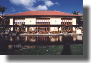 View of Main Restaurant at Le meridien Hotel, Bali