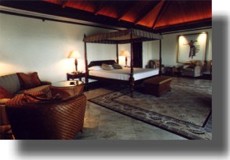 Interior view of Presidential Suite bedroom