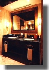 Interior view of Presidential Suite vanity unit
