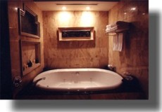 Interior view of Presidential Suite spa bath