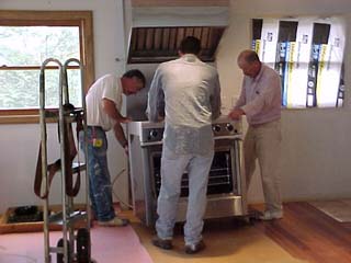 Stove coming in