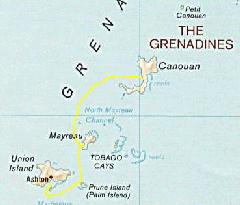 Canouan to Union