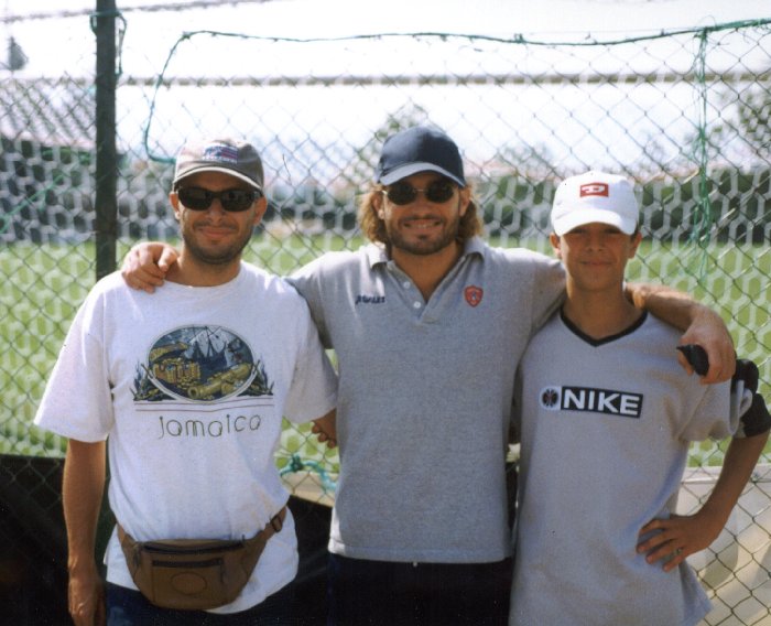 I, Andrea Mazzantini and my brother