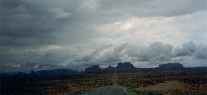 Landscape of the Monument Valley