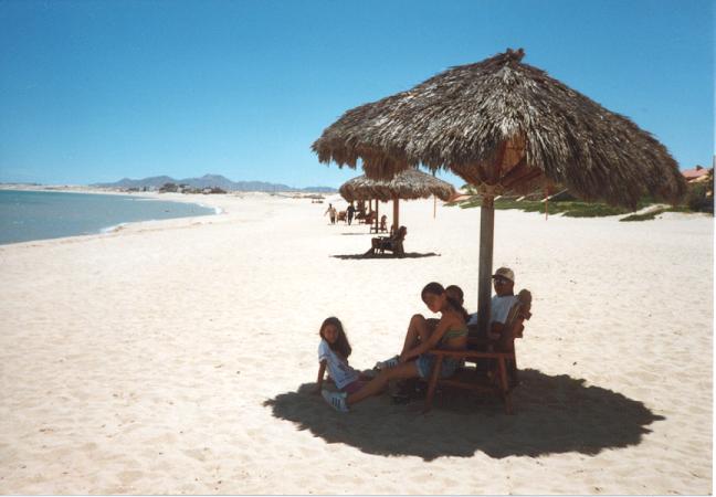 The Marina San Felipe Motel beach