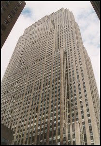 Steap view on Rockefeller center