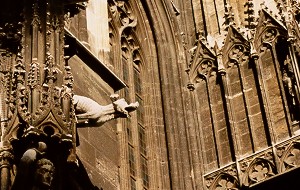 A detail outside the Stephansdom