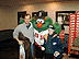 Parker, Wally the Green Monster & Christian