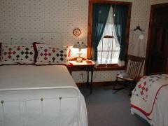 Cardinal bedroom, located on second floor