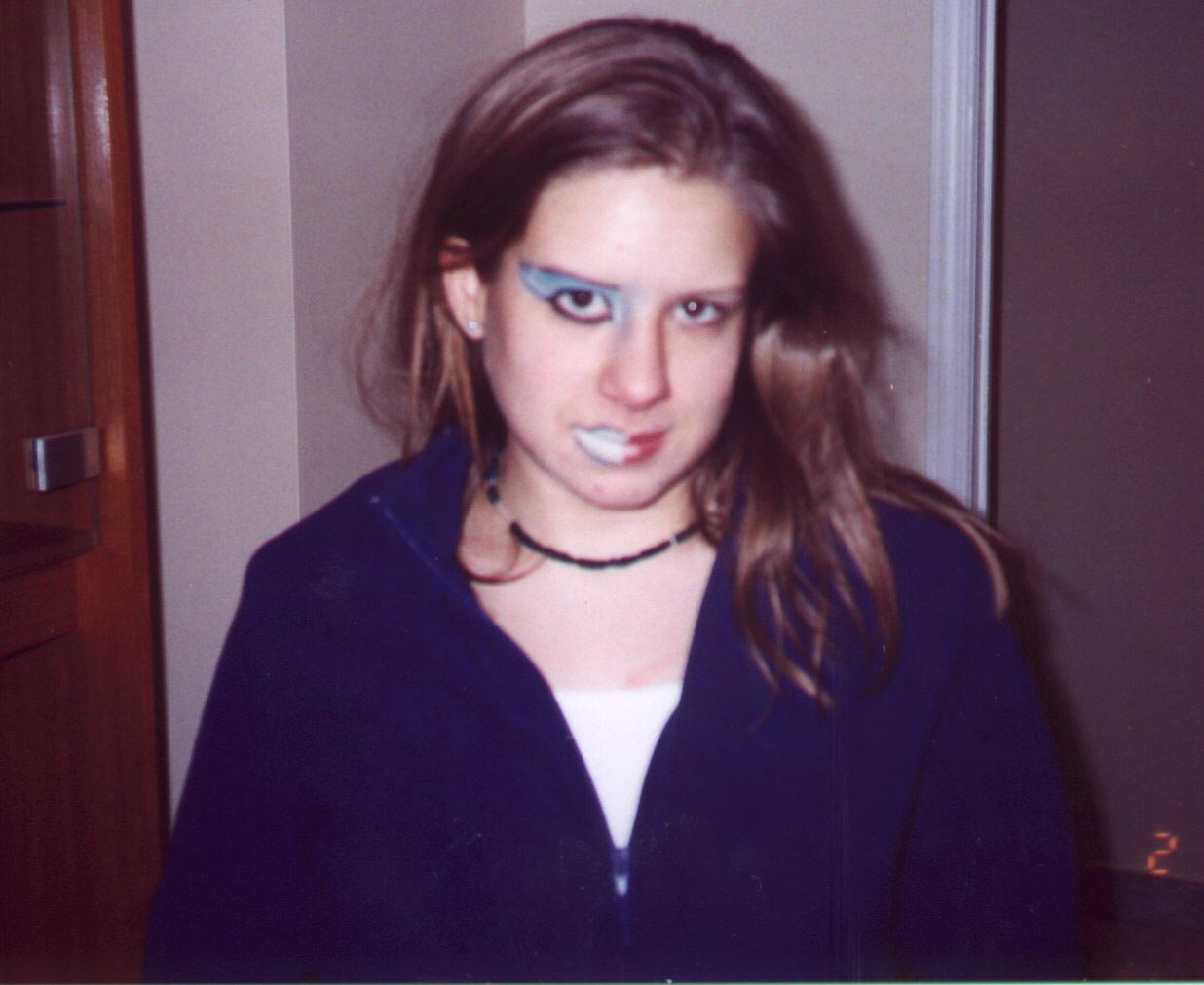 One day Amanda was attacked by a disgruntled make up artist and she hasn't been the same since...