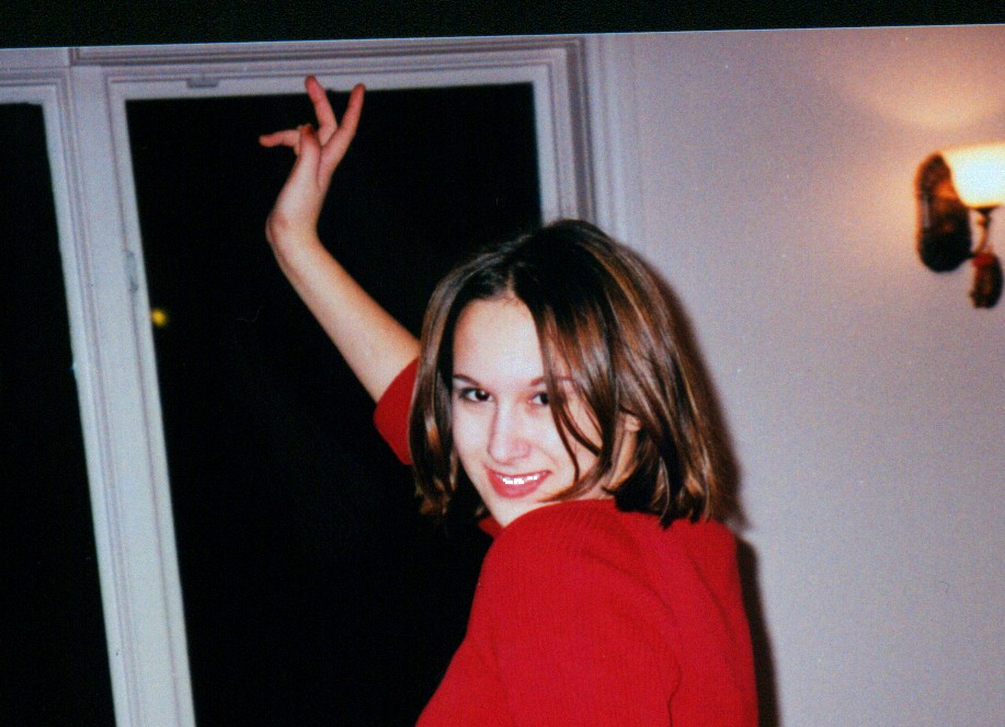 Cadie doing... um.. lets just leave that up to you're imagination...