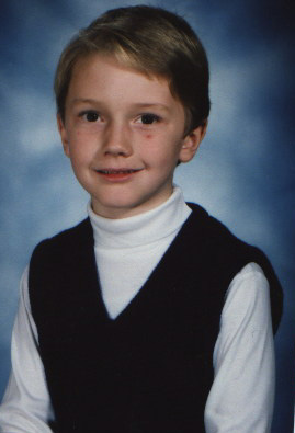 Look at me... a little momma's boy!
