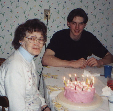 My grandma's b-day. Wooo! LOL