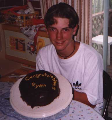 Me with my graduation cake.