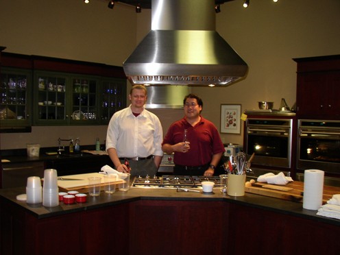 Jeff and Mike before the event!