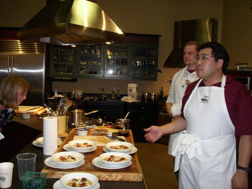 Soup's on!