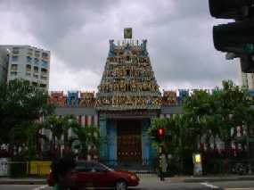 A Hindu temple.  Click to enlarge.
