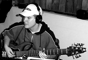 B&W: Mike on bass&nbsp;&nbsp; 