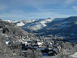 Thizac, vu de l'Ecole