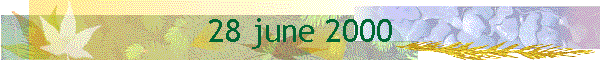 28 june 2000