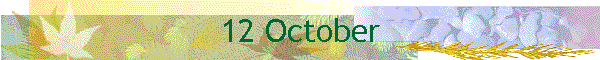 12 October